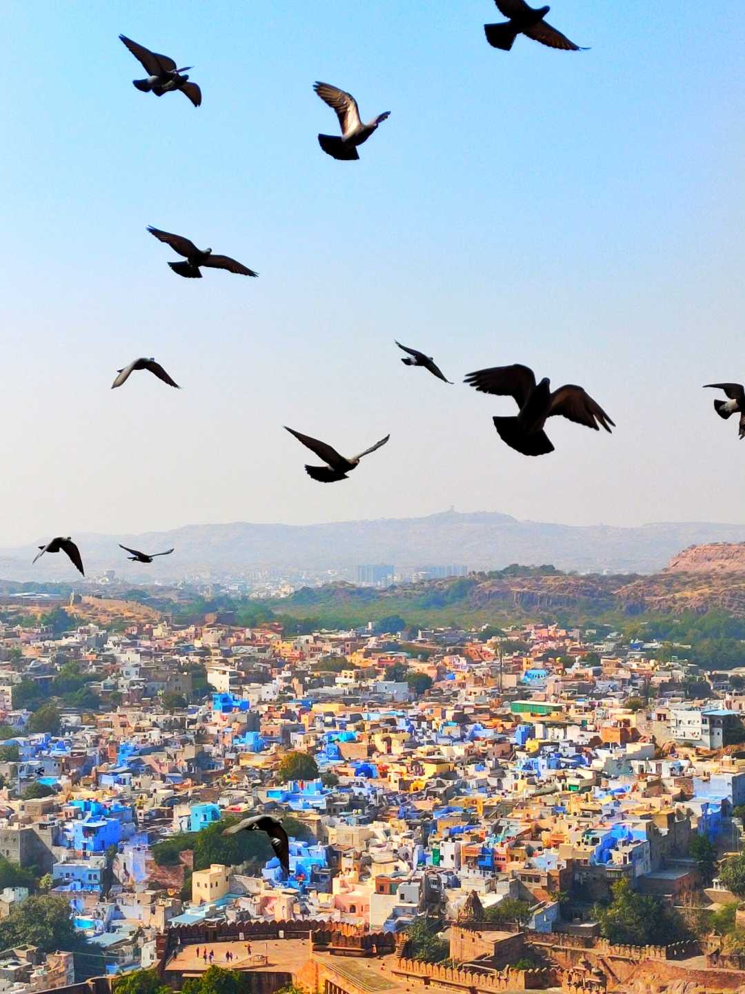 City View from Mehrangarh Fort