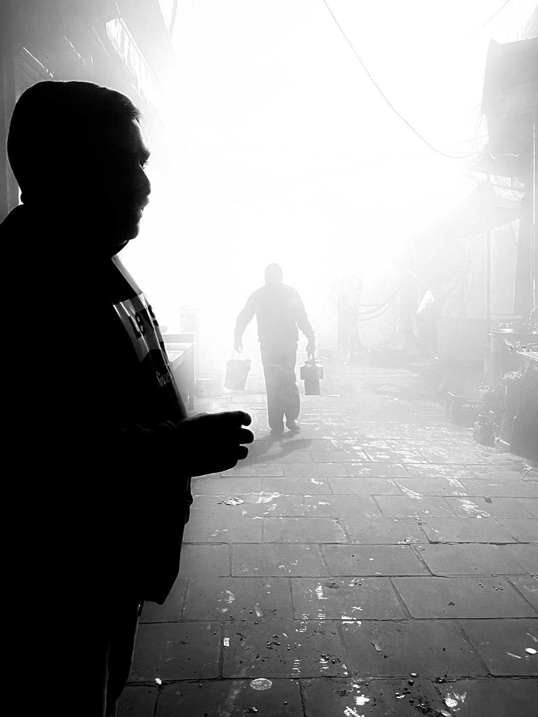 Shrouded.