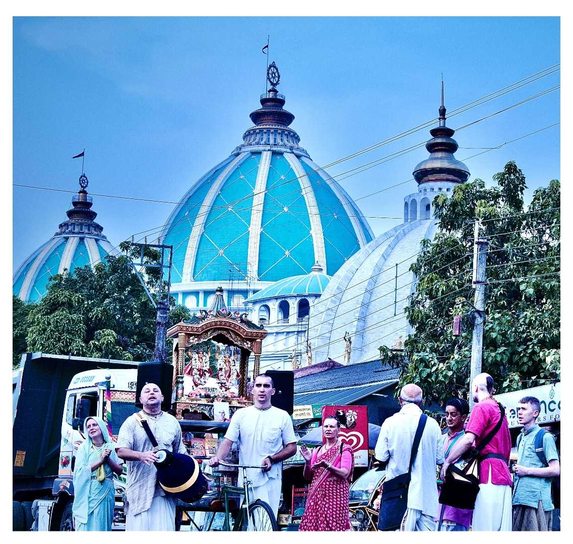 Nagar Parikrama in Iskcon Mayapur