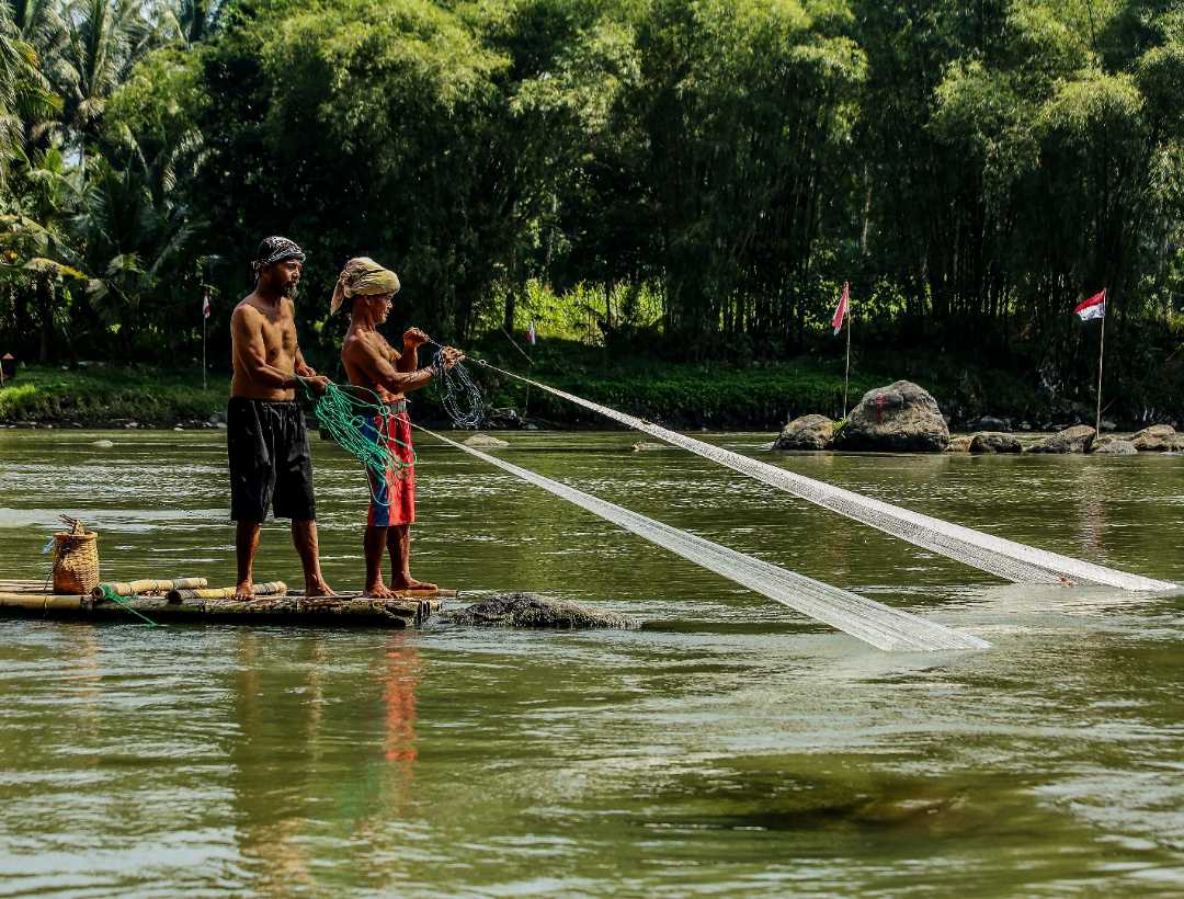 Menjala ikan