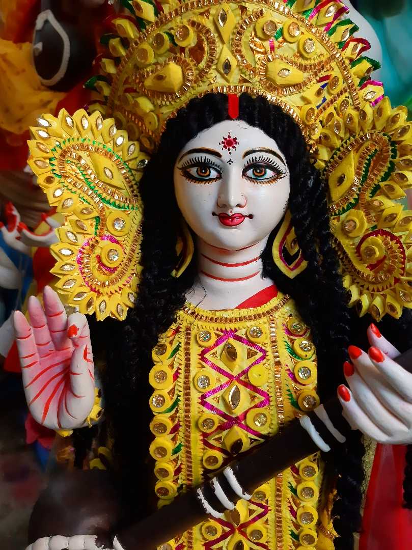 Saraswati puja 2024. Kolkata. 