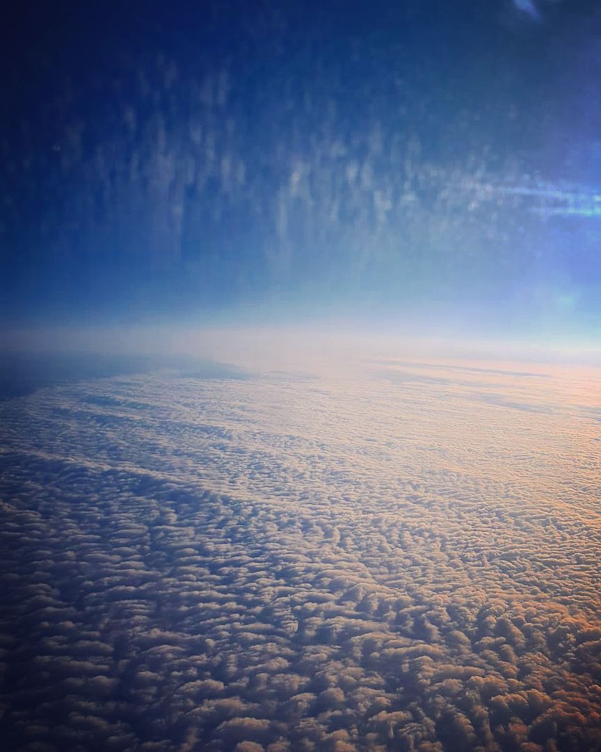 Above the clouds