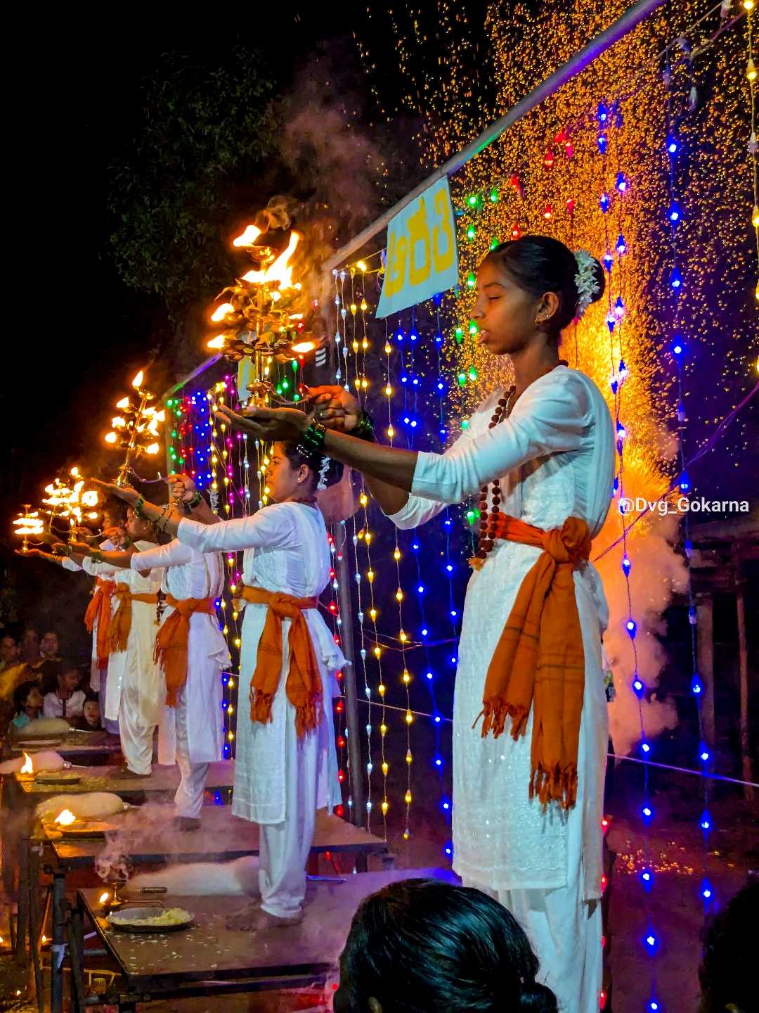 Ganga Aarati Gangavali Gokarna 