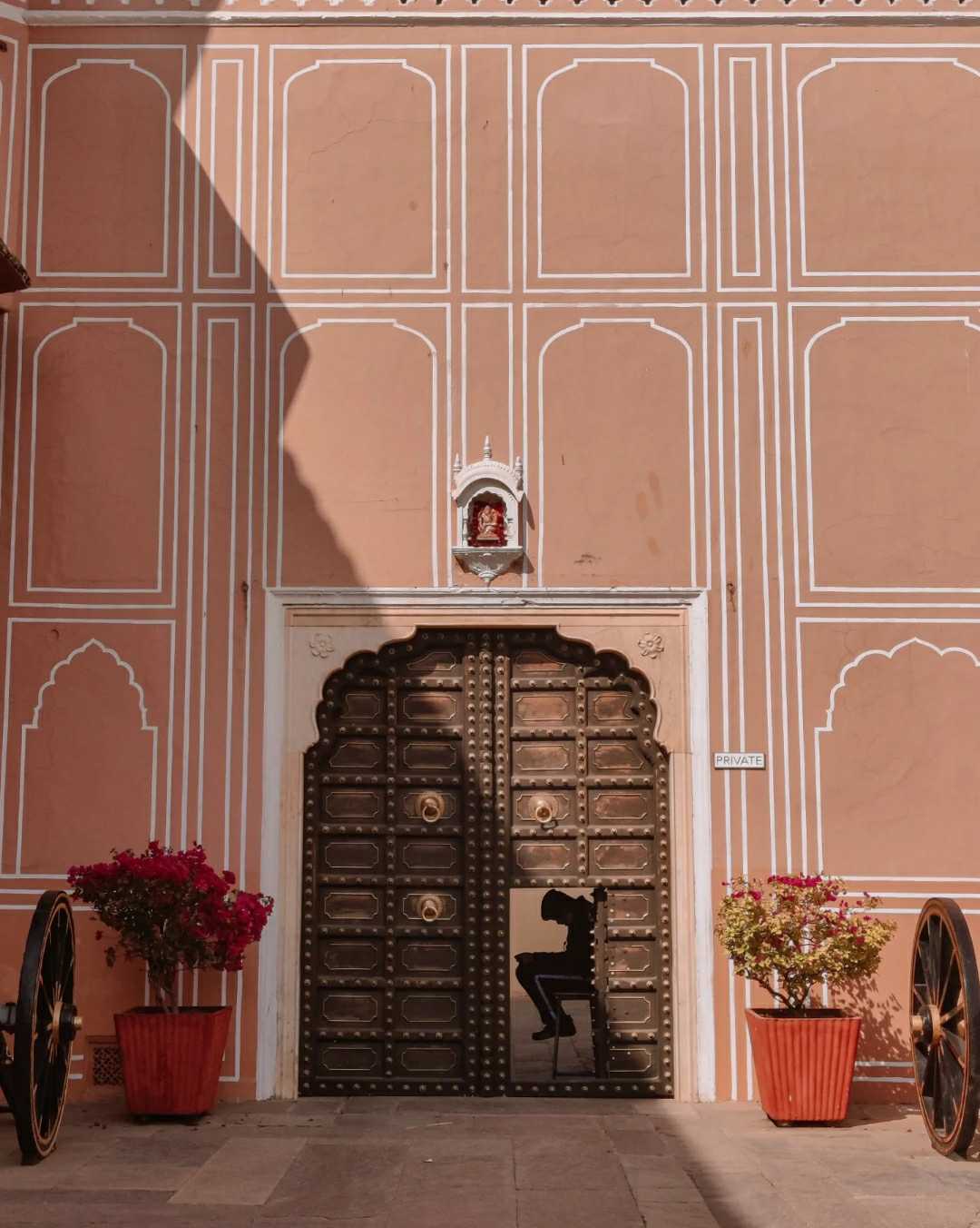 door and shadow