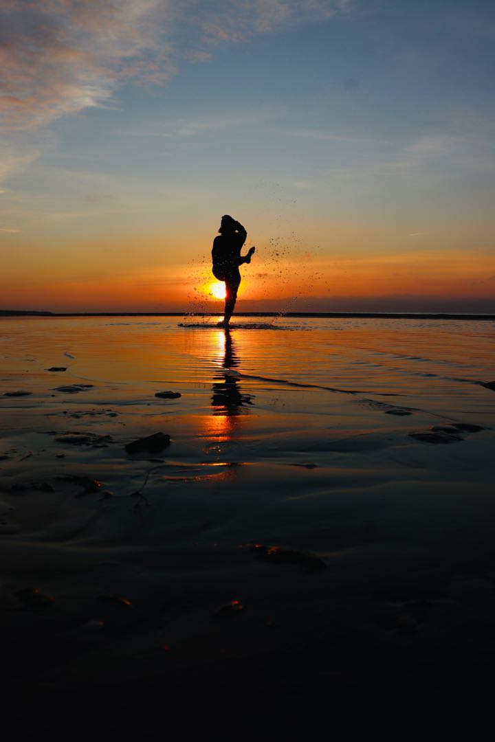 sunset at Baltics 