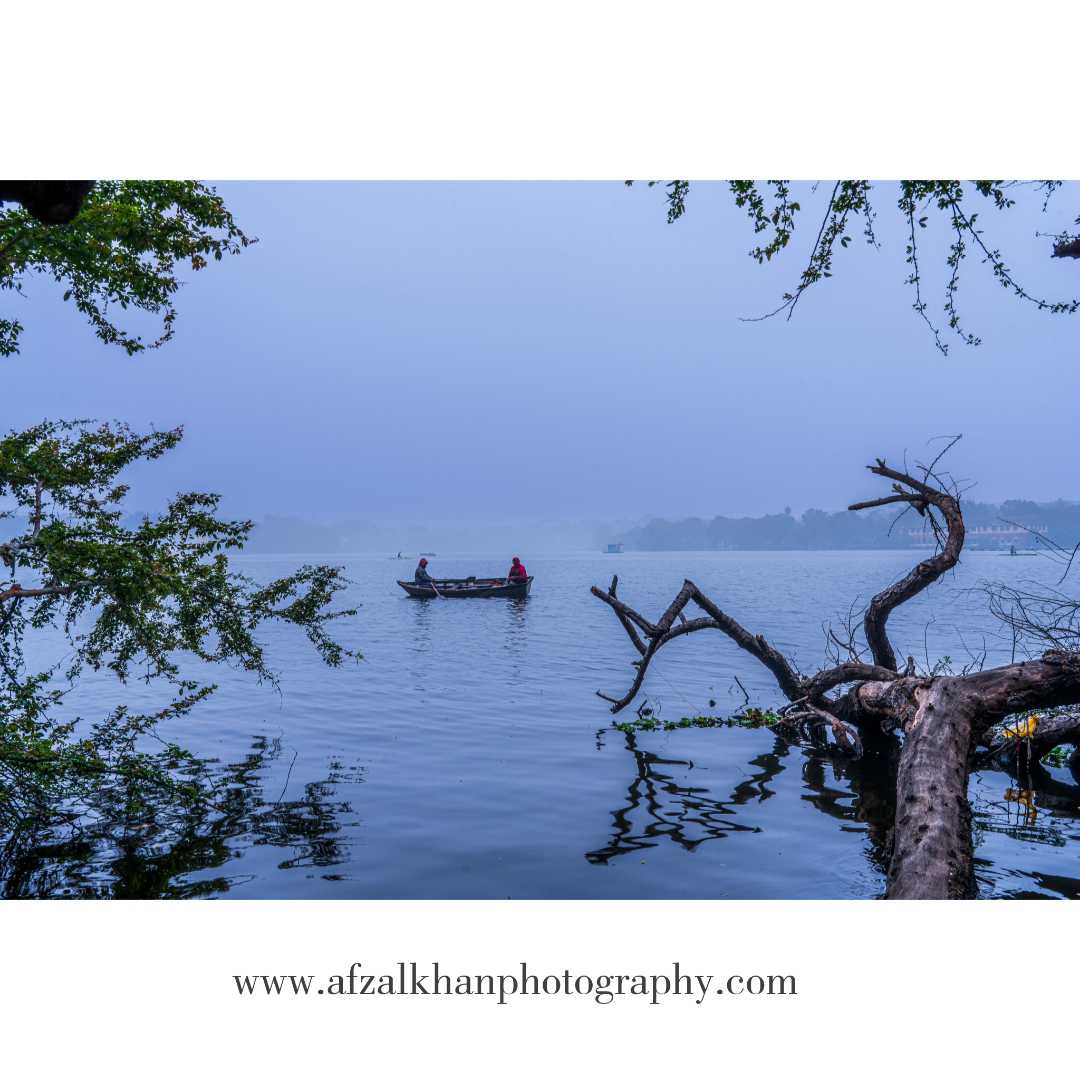 Cold Misty Morning today at Bhopal