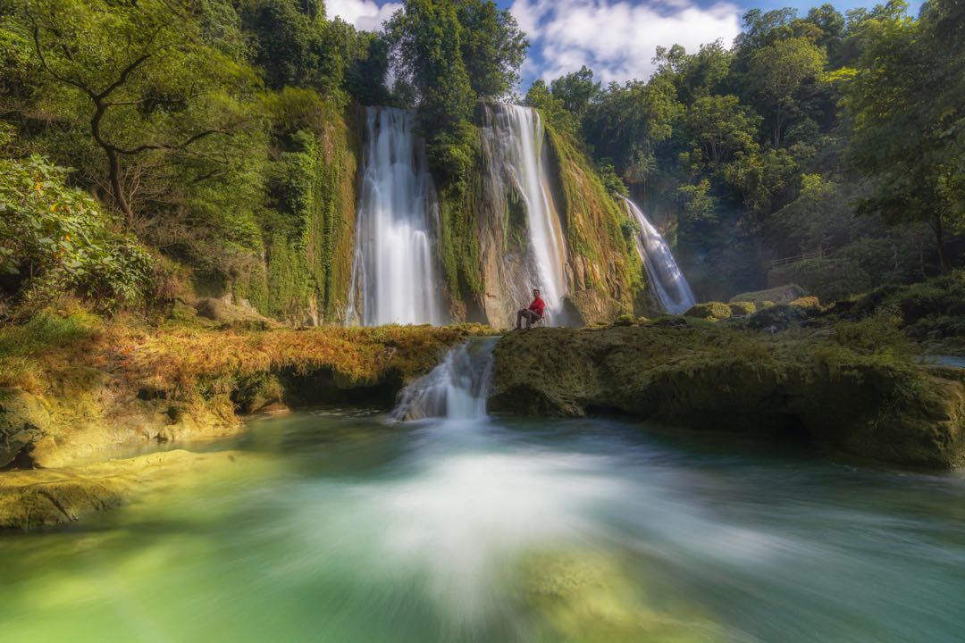Cikaso Waterfall View Scenery