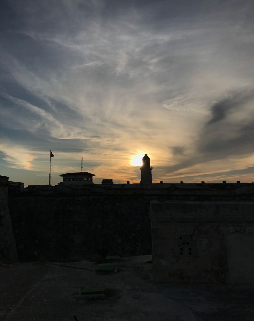 Almost dusk in #Cuba