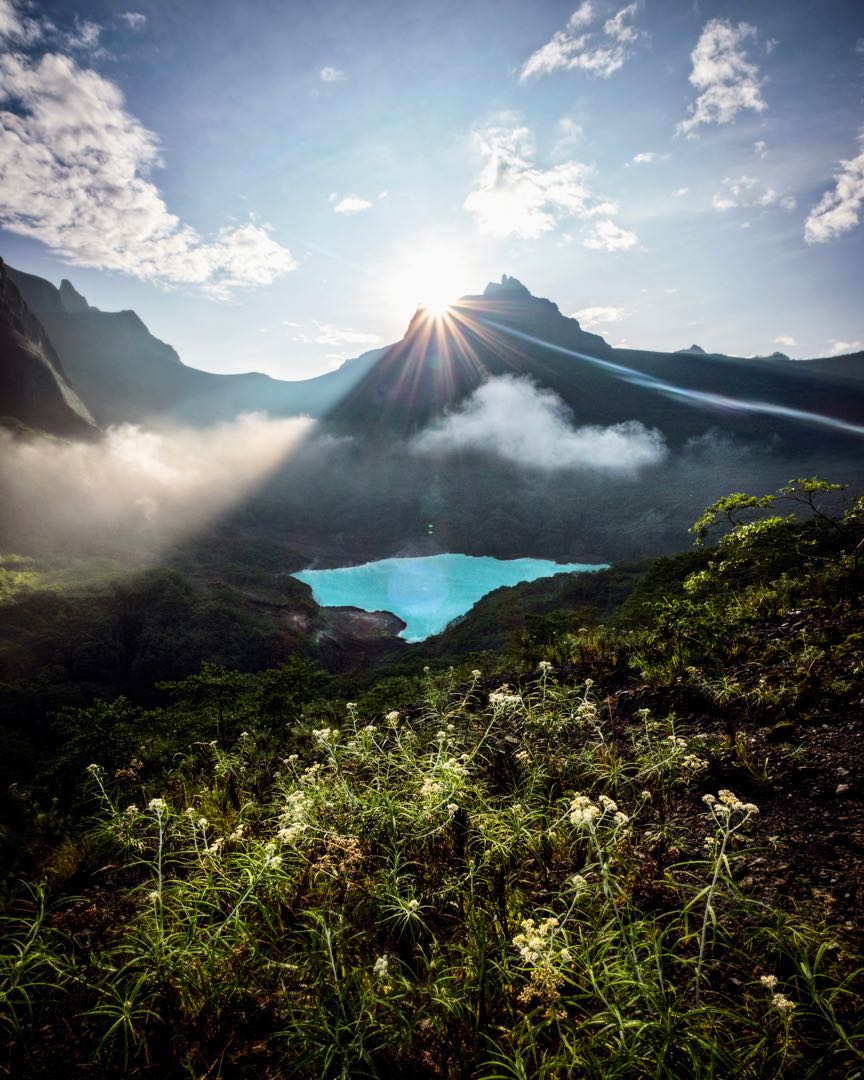 Sunrise of Mt. Kelud 