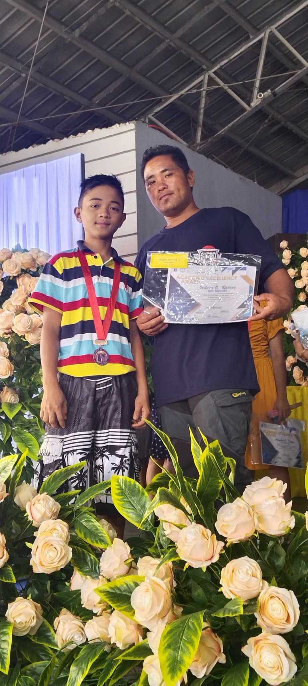 Proud papa