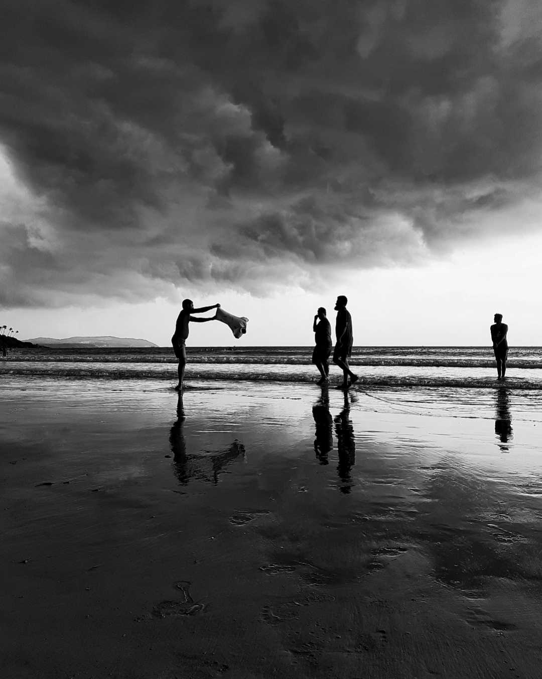 Upside down!