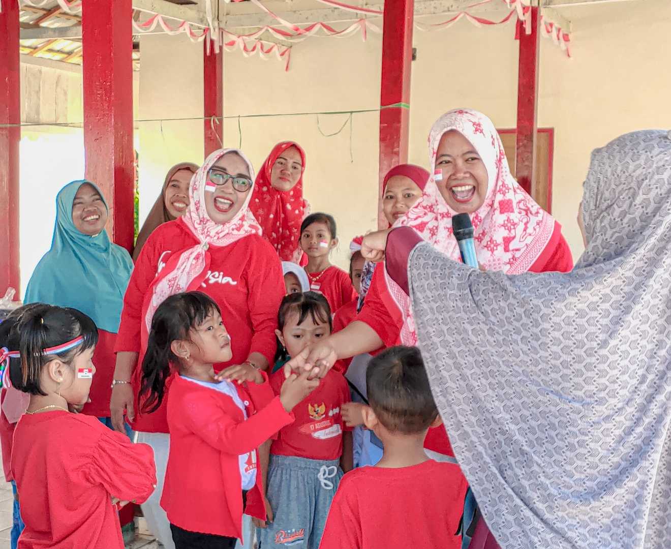 keseruan lomba anak2 TK dalam rangka HUT RI ke-78