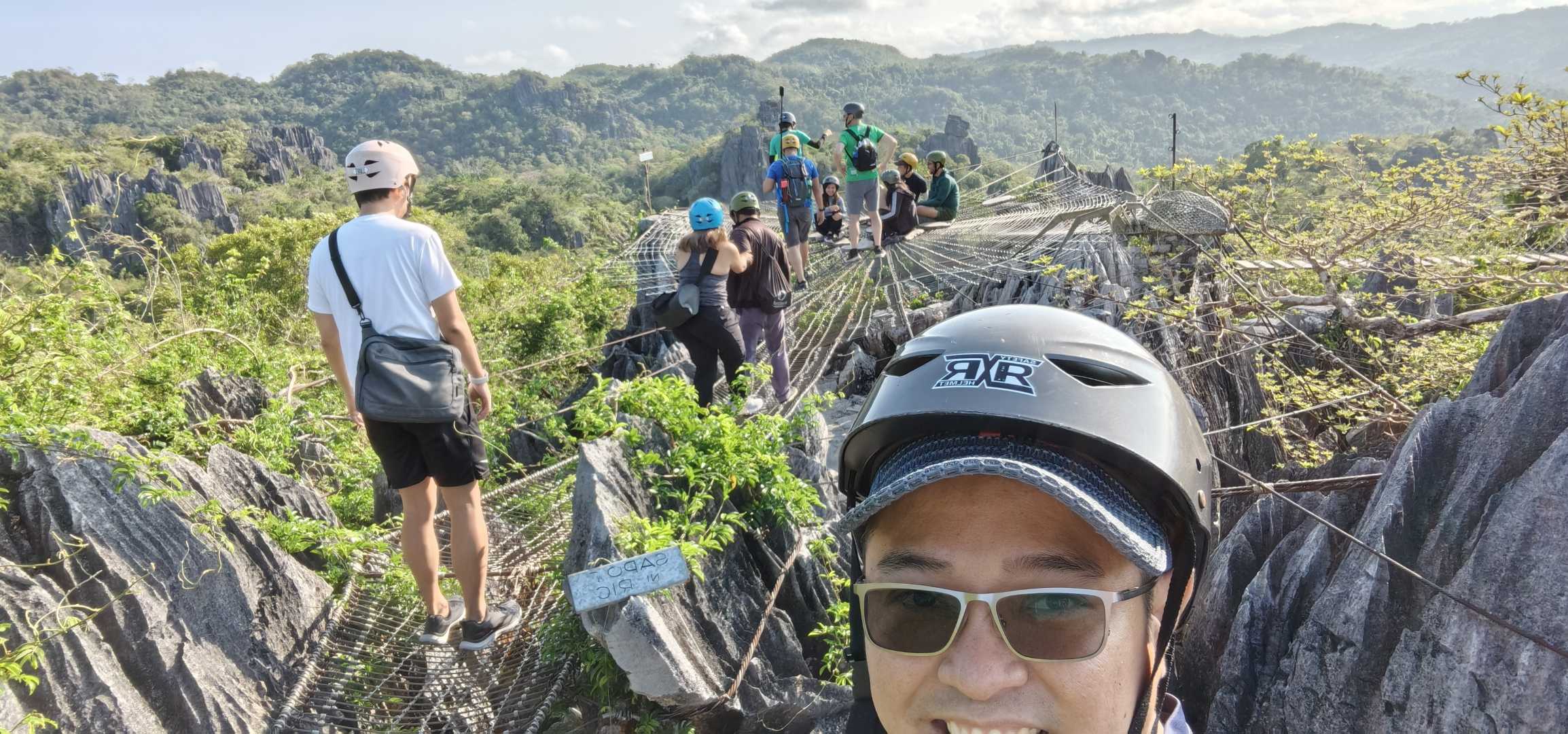 Spider Web at Masungi Georeserve 