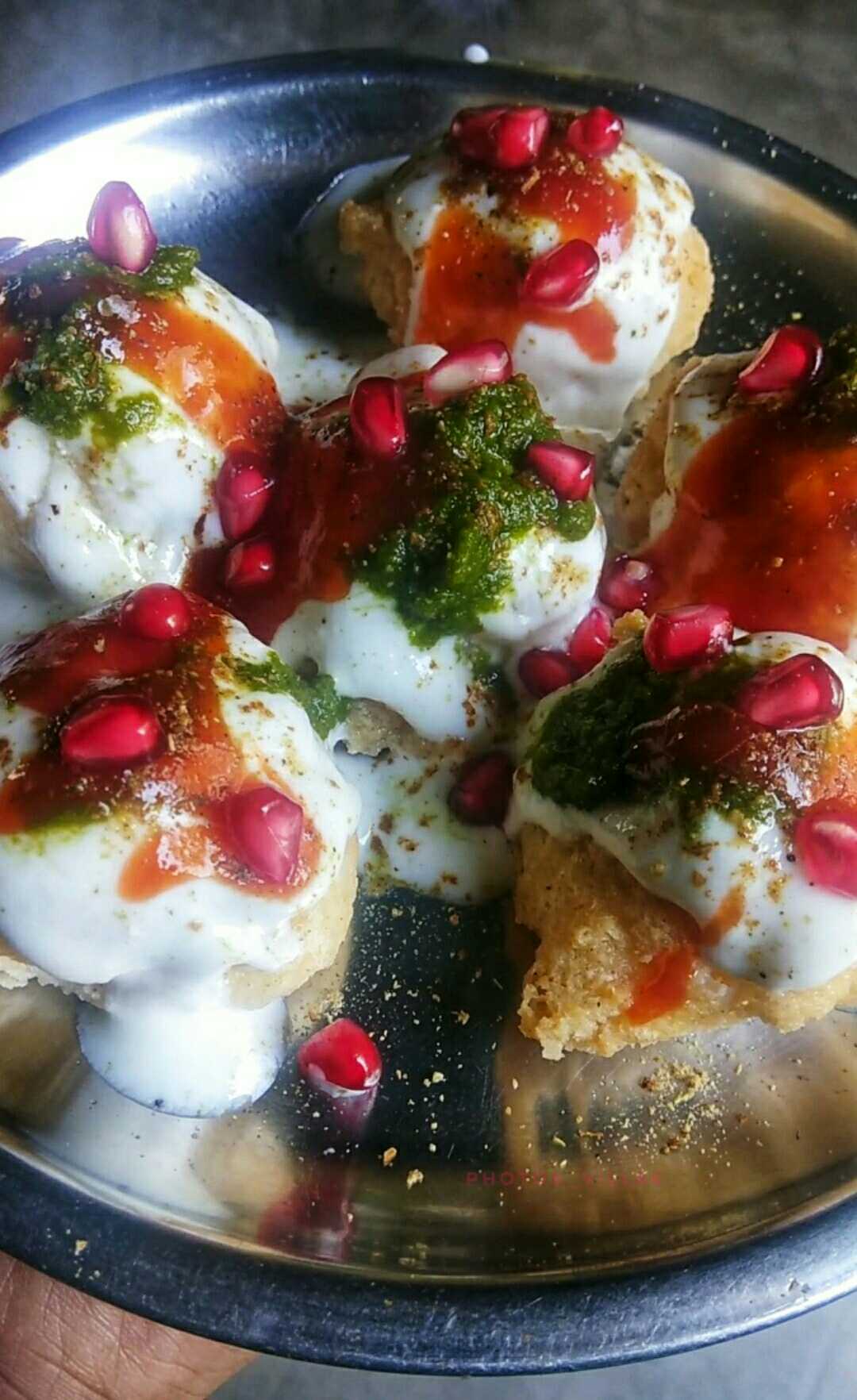 INDIAN FOOD-DAHI VADA(HOMEMADE
