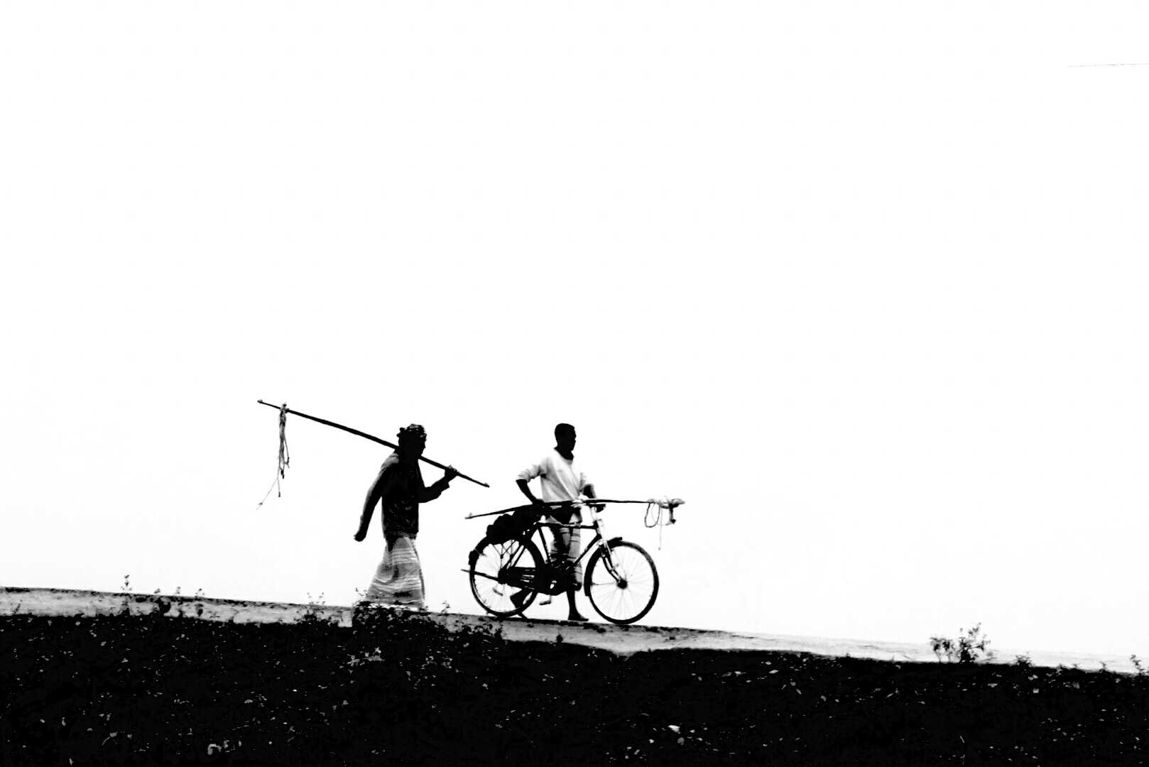 backing home
