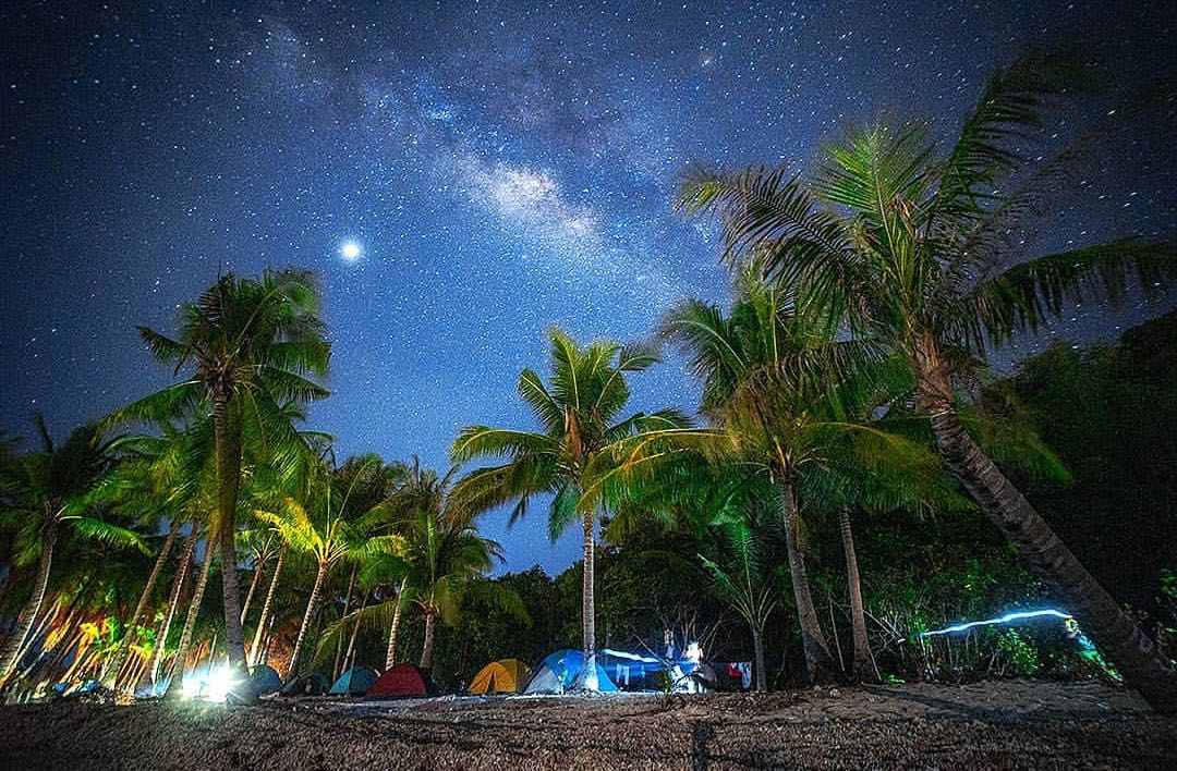 starry Night at Pagang Island