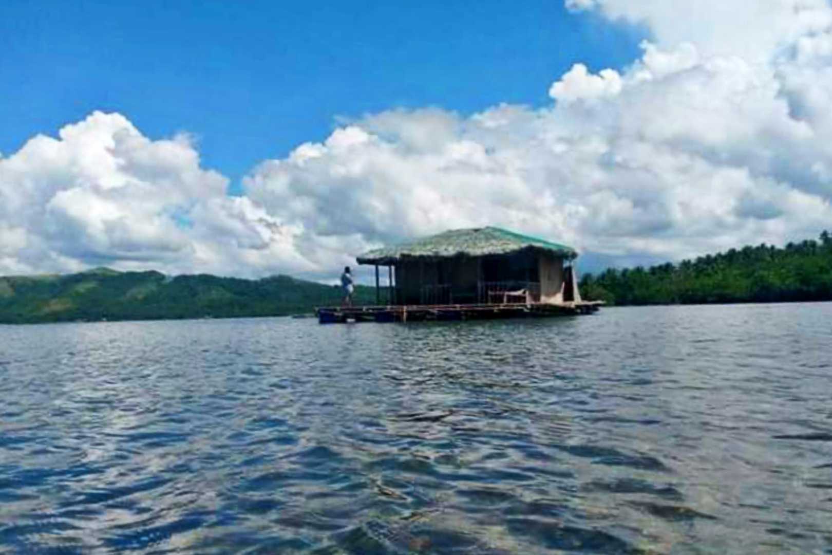 Floating Cabin (Distant View)