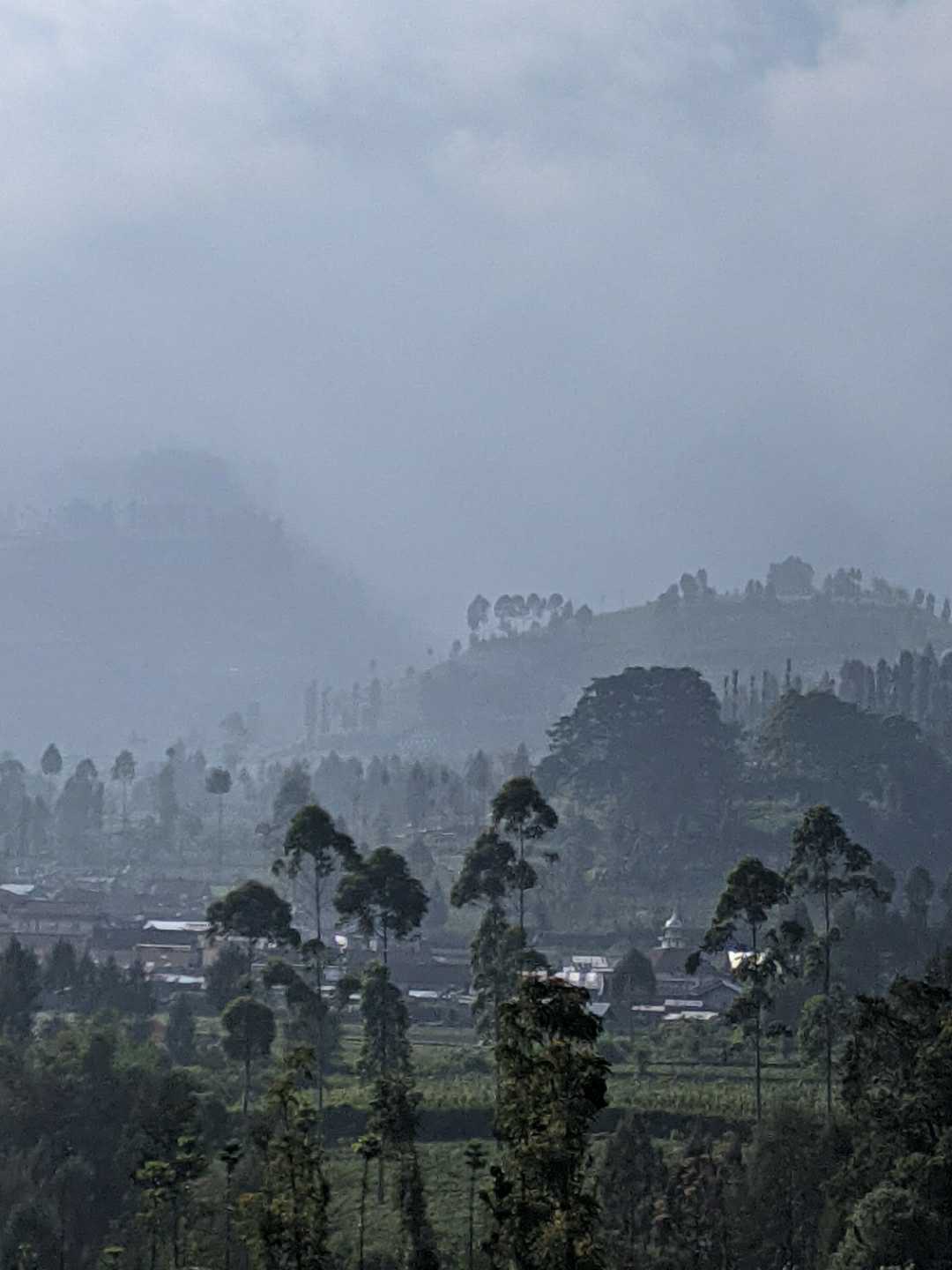 Pemandangan di Kledung Temanggung 
