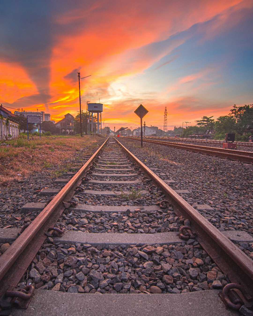 Sunrise di KAI Pekalongan