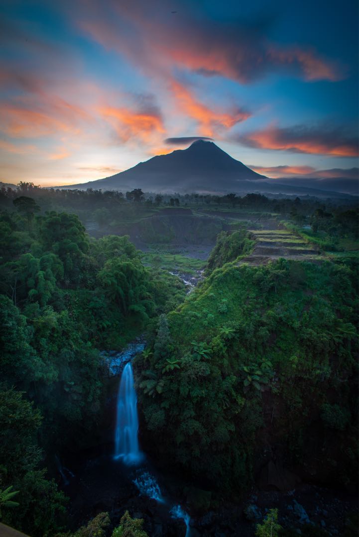 Pagi di Air Terjun Kedung Kayang