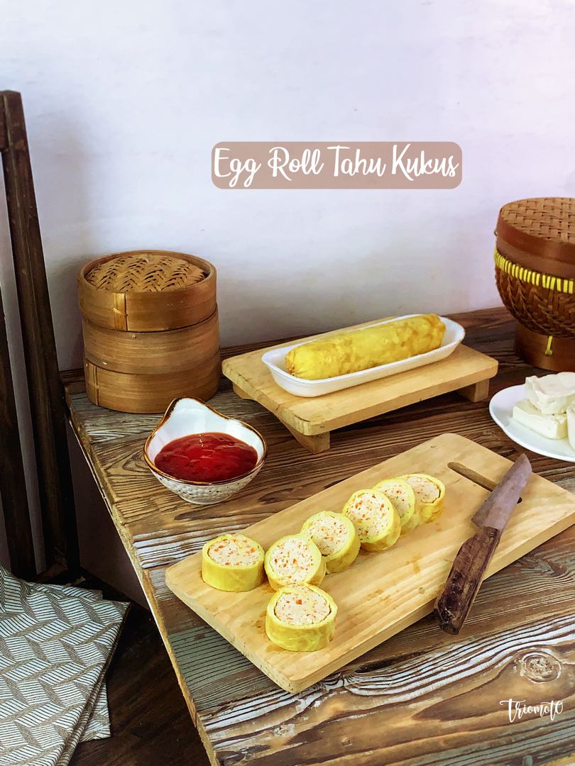Egg Roll Tahu Kukus 