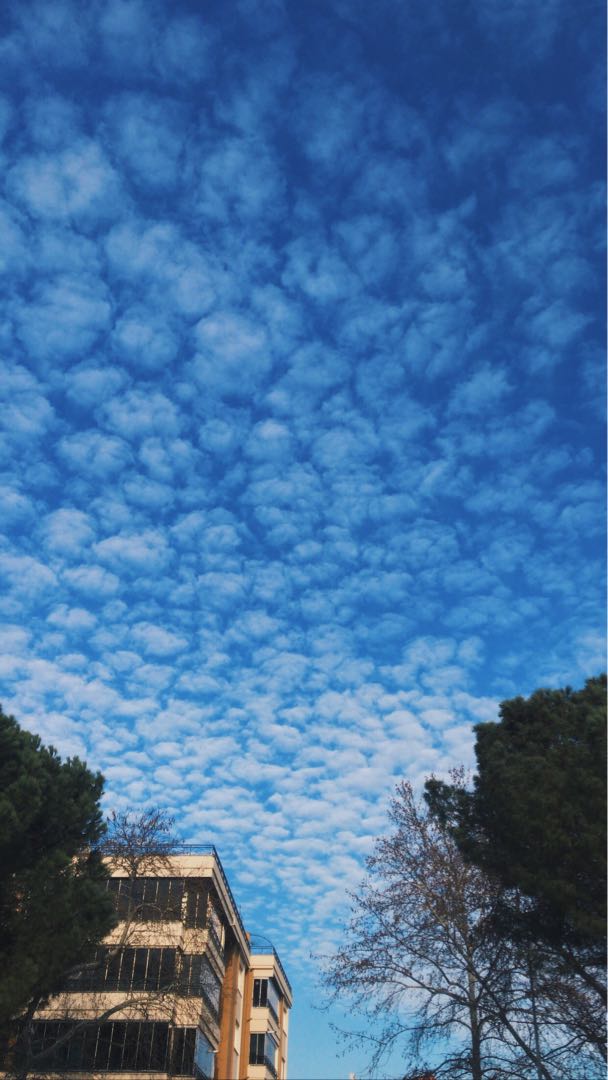 there is a big blue sky waiting just behind the clouds 