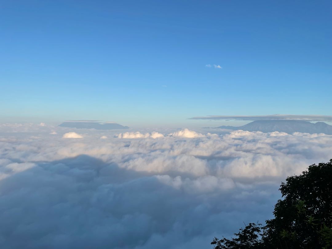 Ocean of clouds