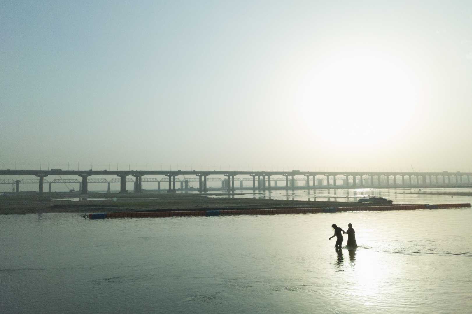 Morning Story of Prayagraj 🧡💙