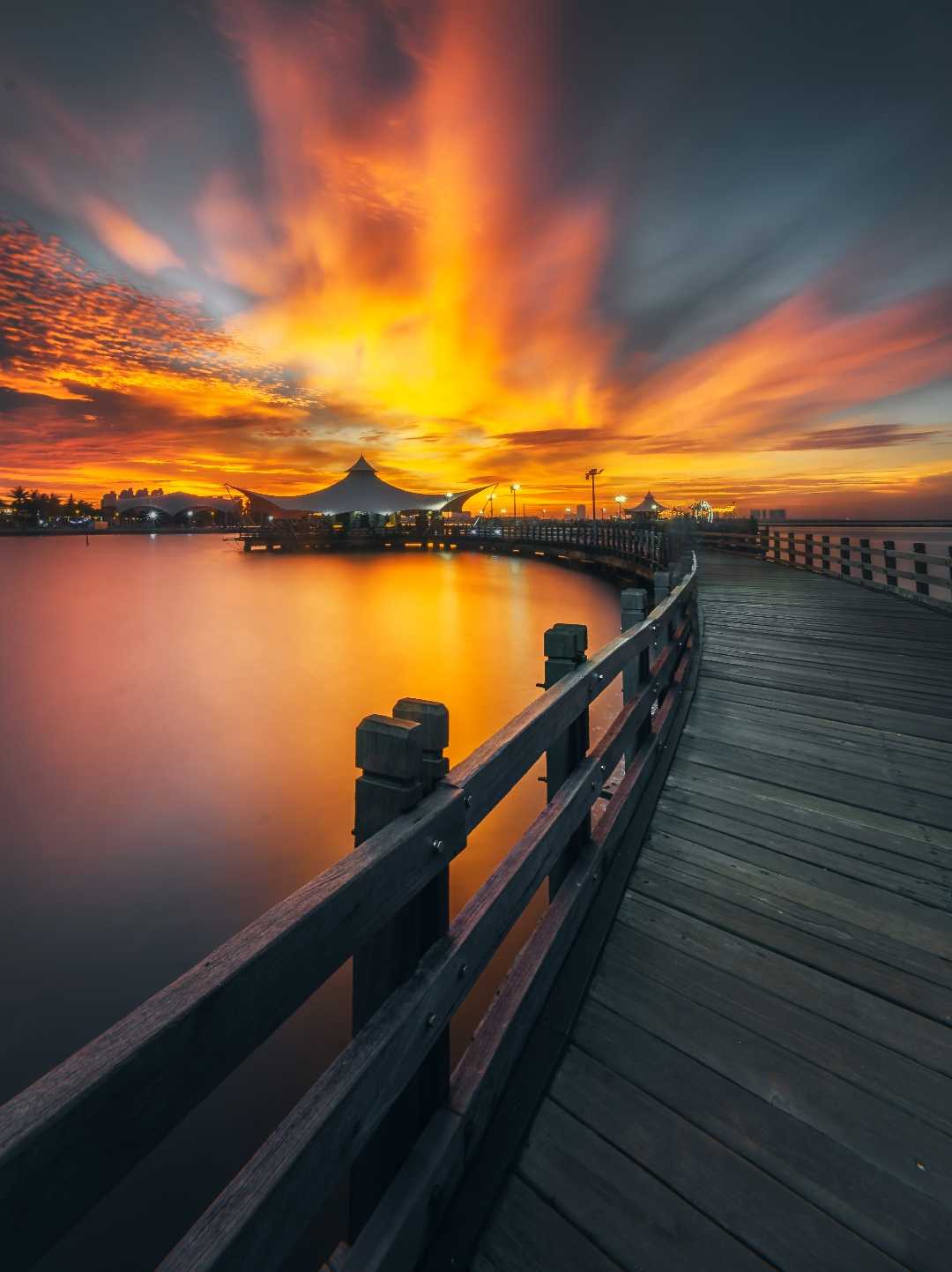 burning sky