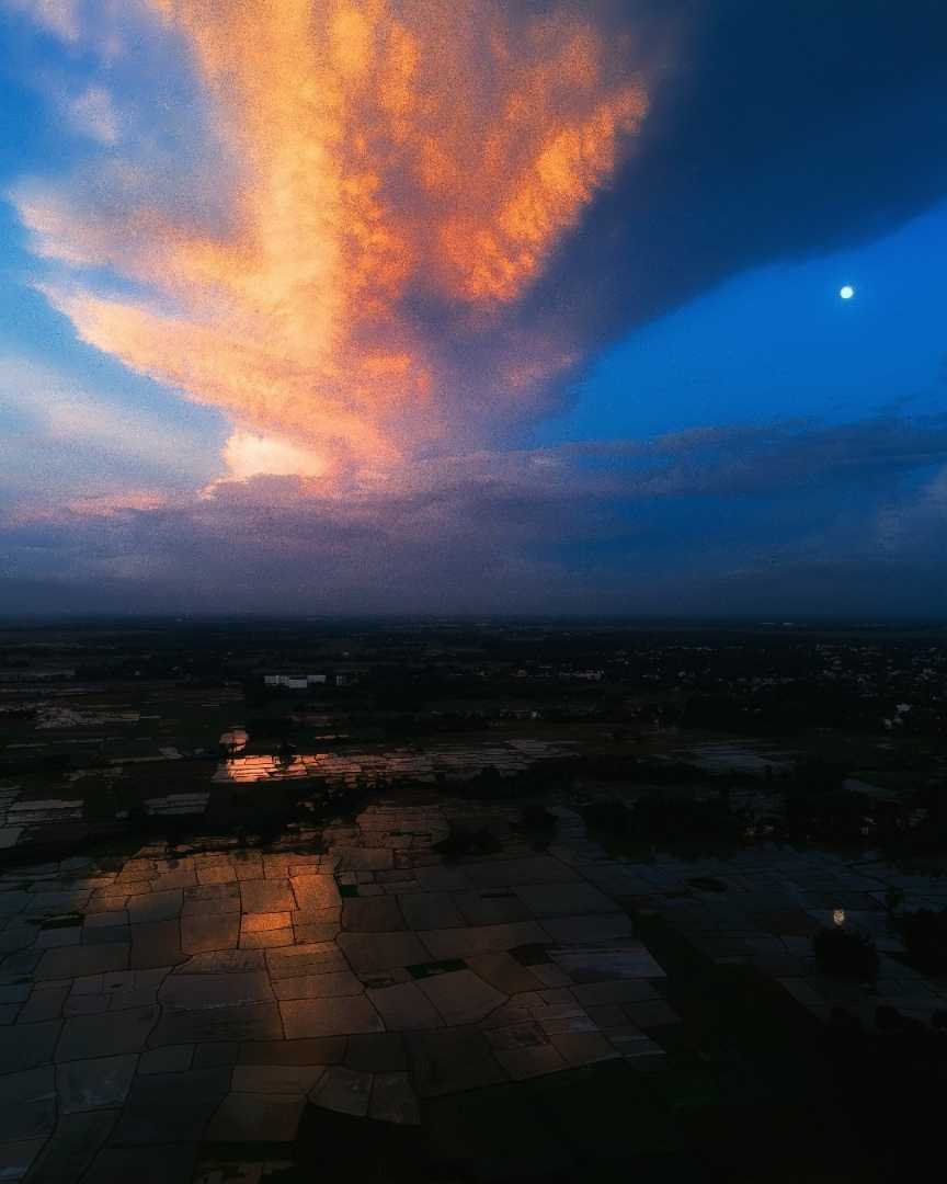 A volcanic cloud