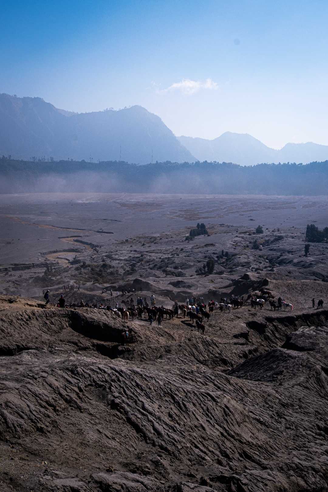Landscape of Mount Bromo