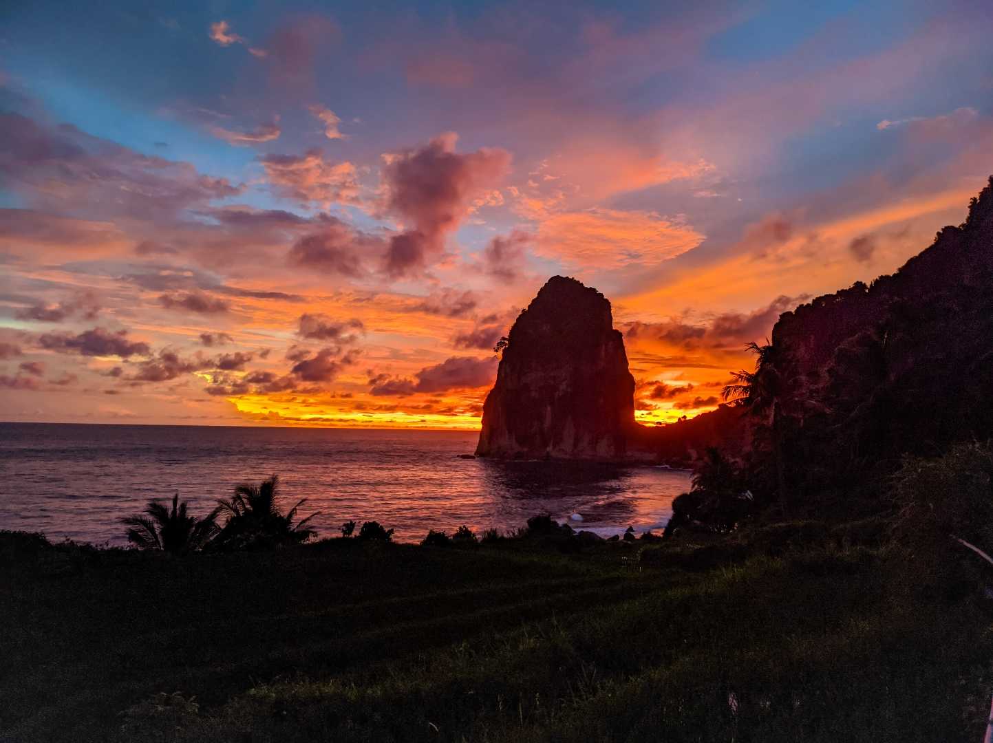 Sunset Pantai Pangasan