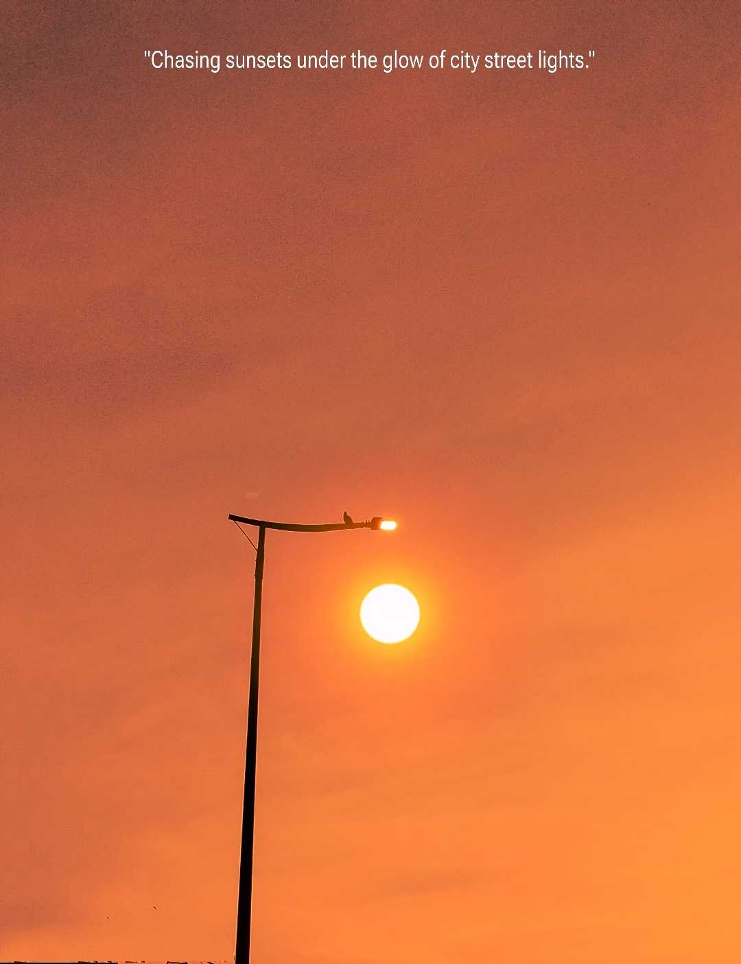 Sunset photography