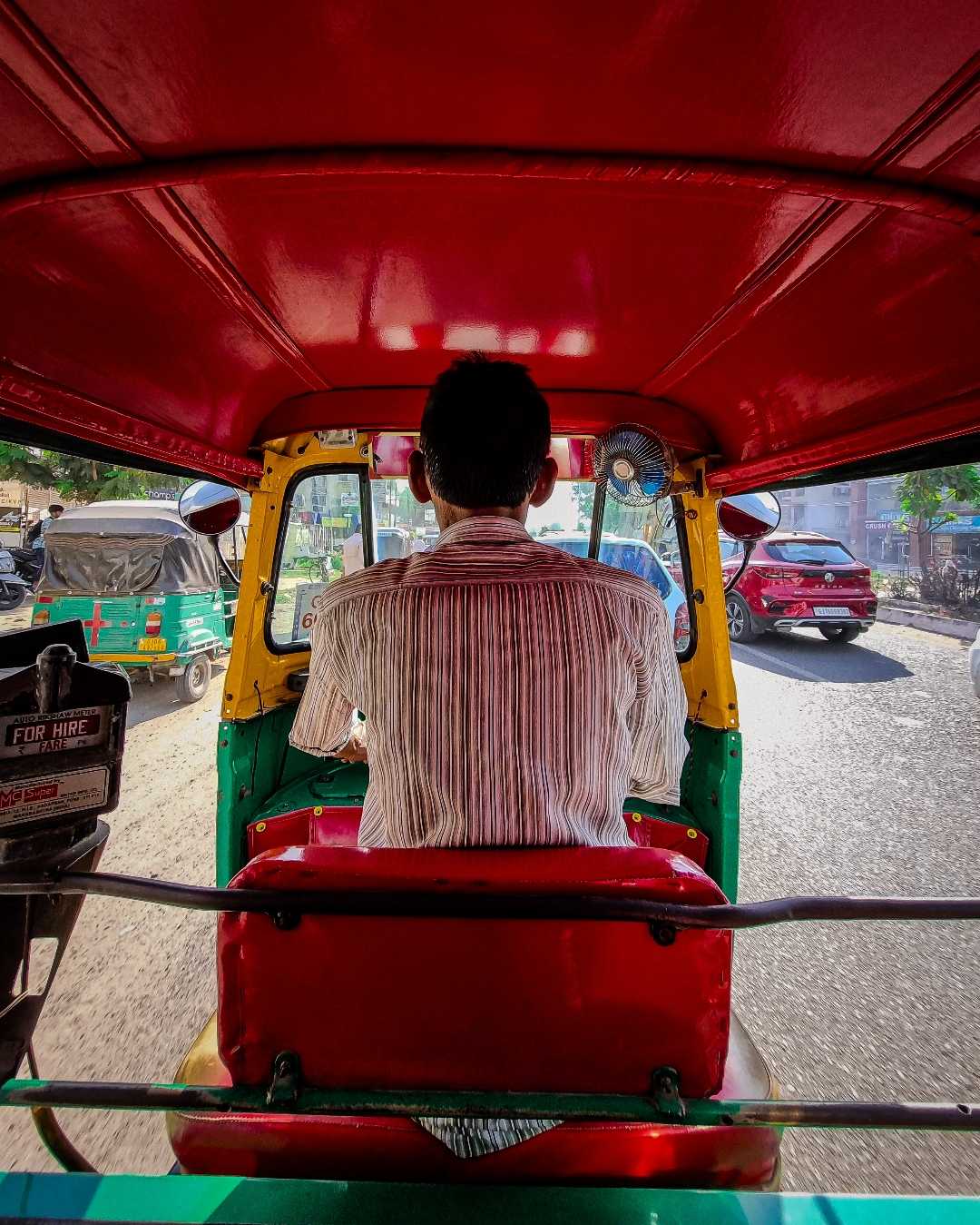 LETS ENJOY THE RICKSHAW RIDE