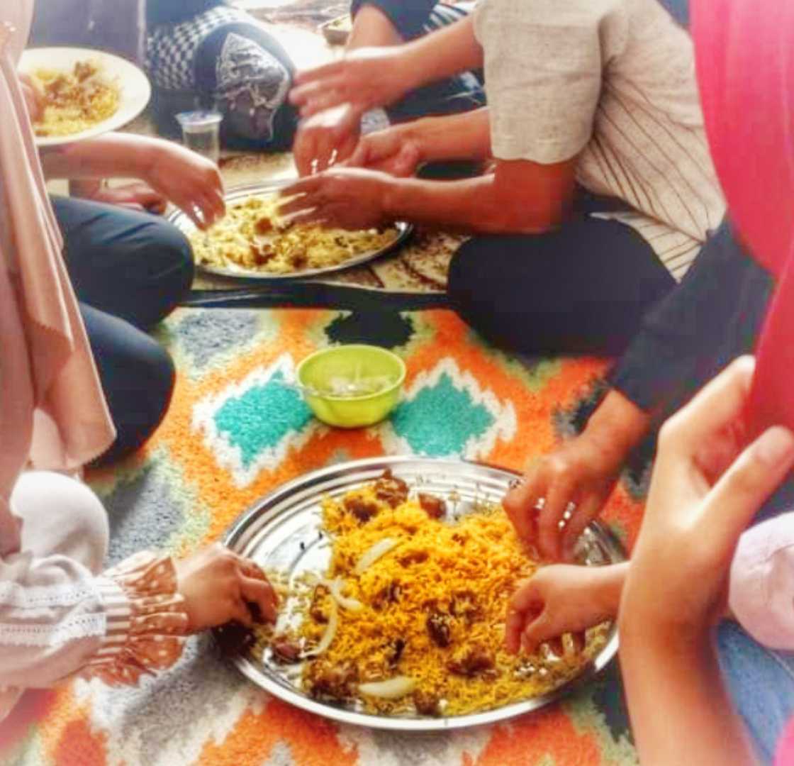 makan Kebuli bersama