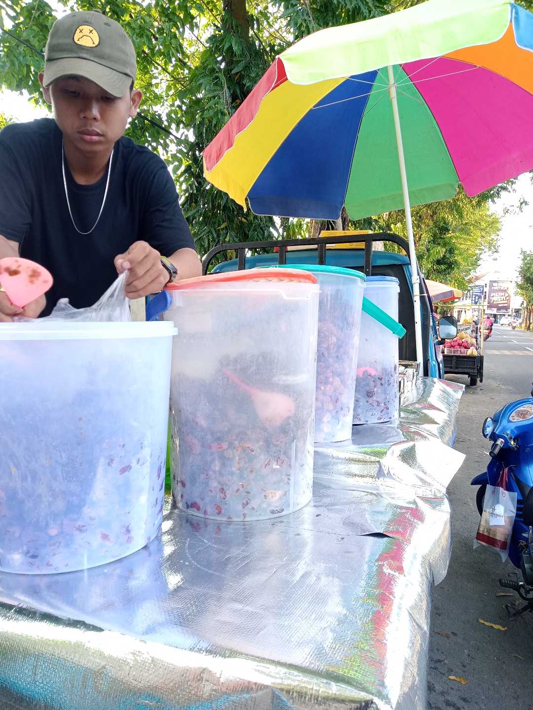 pedagang kurma 