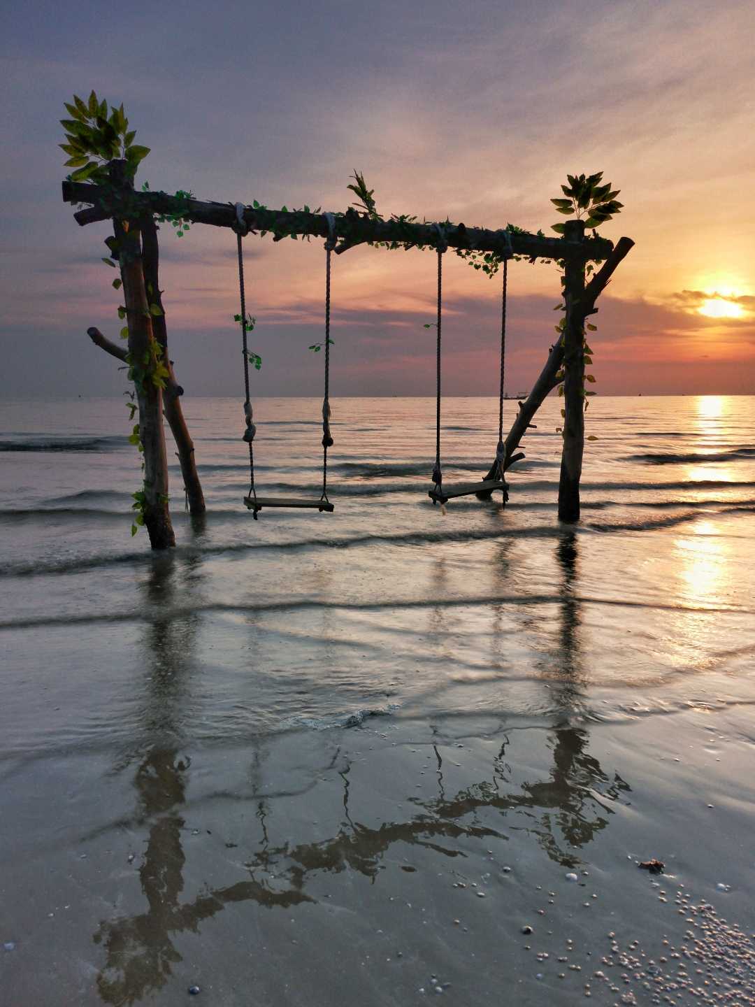 Sunrise di Pantai Cemara 