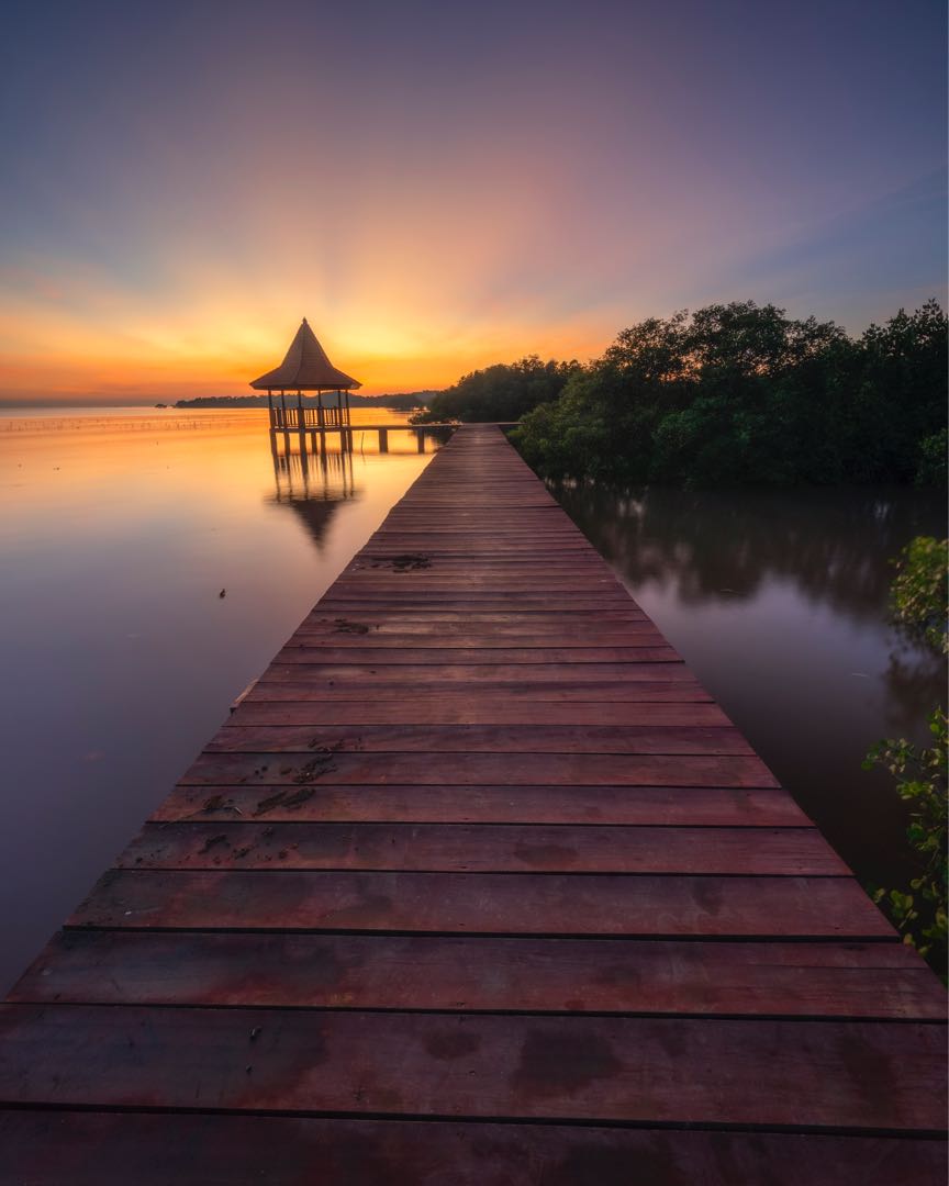 Sunrise di Bahak Indah