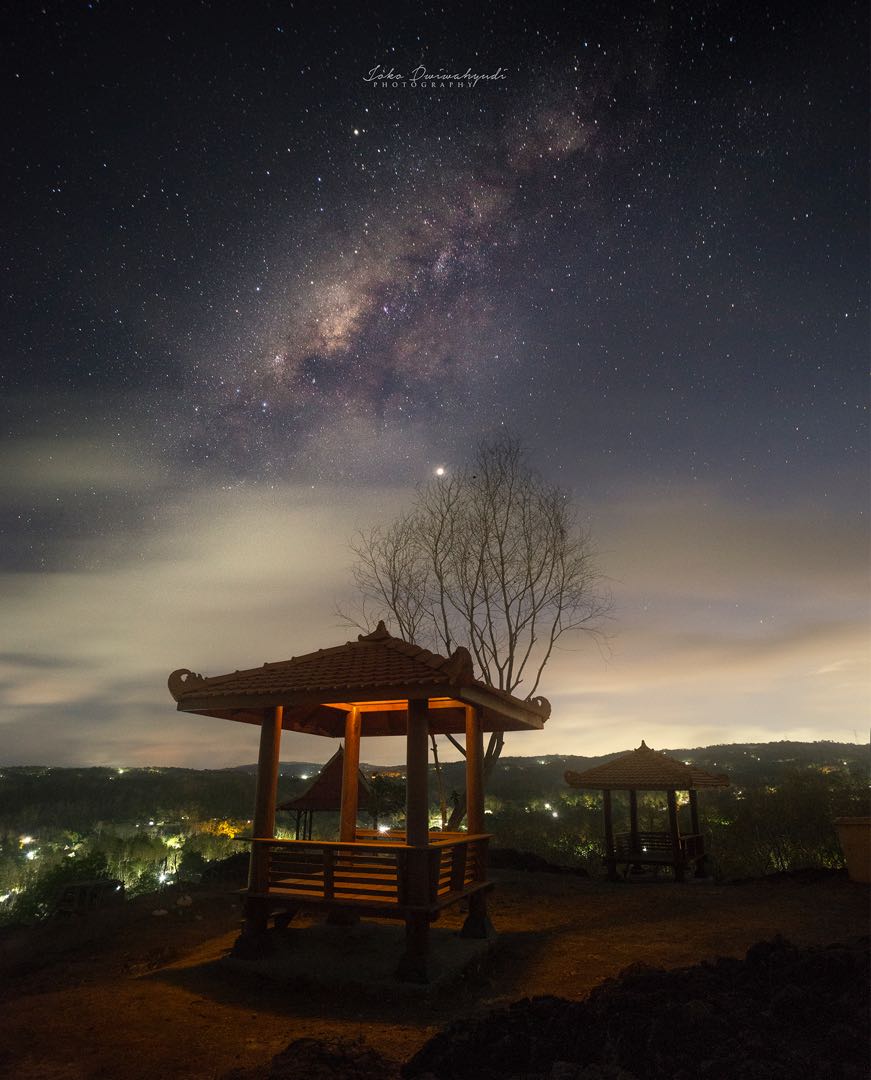 Gunung Ireng at Night