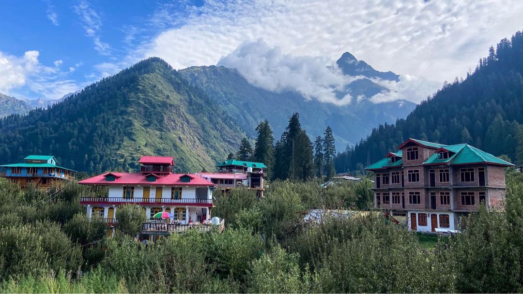 Mornings in Kalga, Himachal Pradesh. 