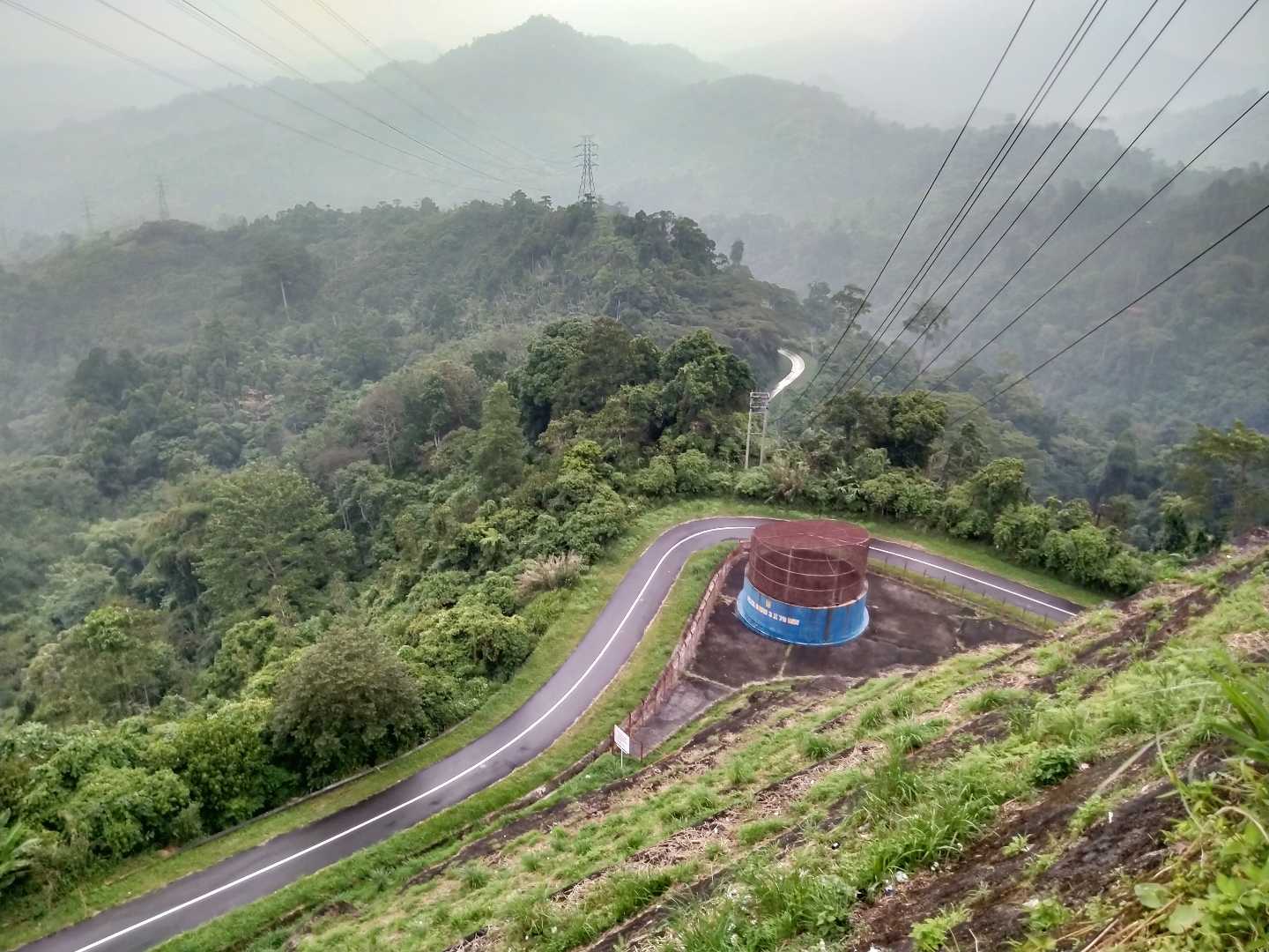 Puncak PLTA Musi Kepahiang