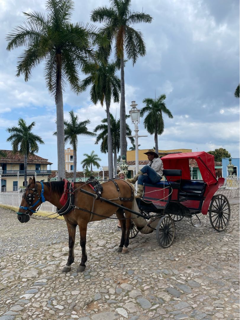 Y bueno hoy nos fuimos a Trinidad. Aprovechando el clima fresquito.