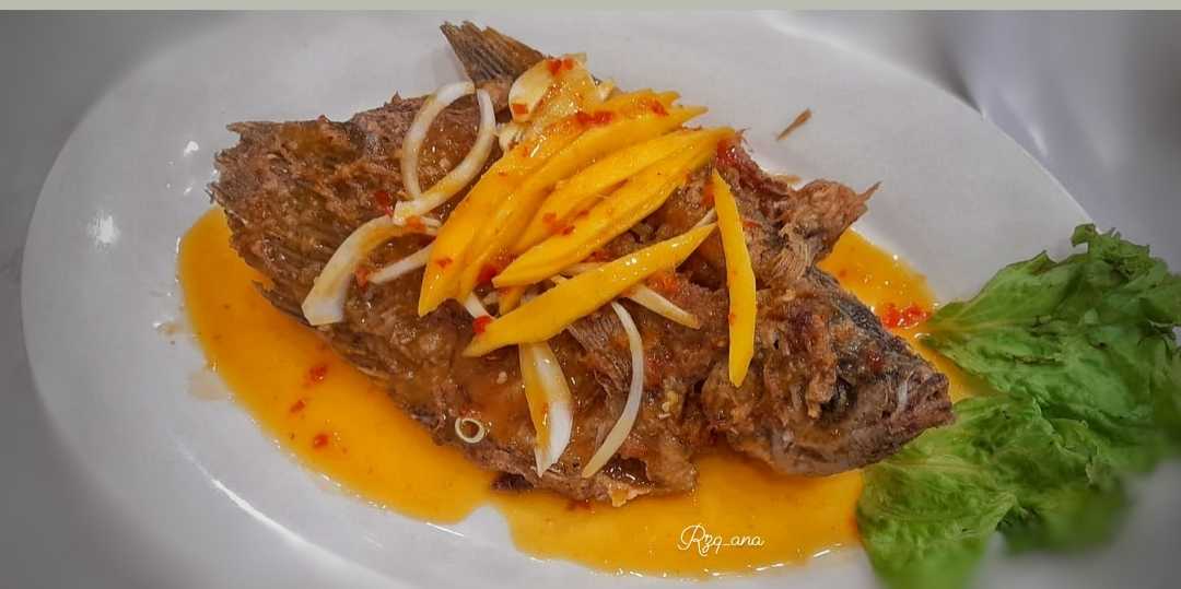 Ikan Kerapu Saos Mangga