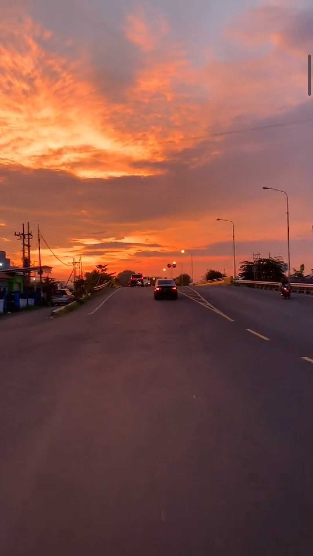 keindahan senja 