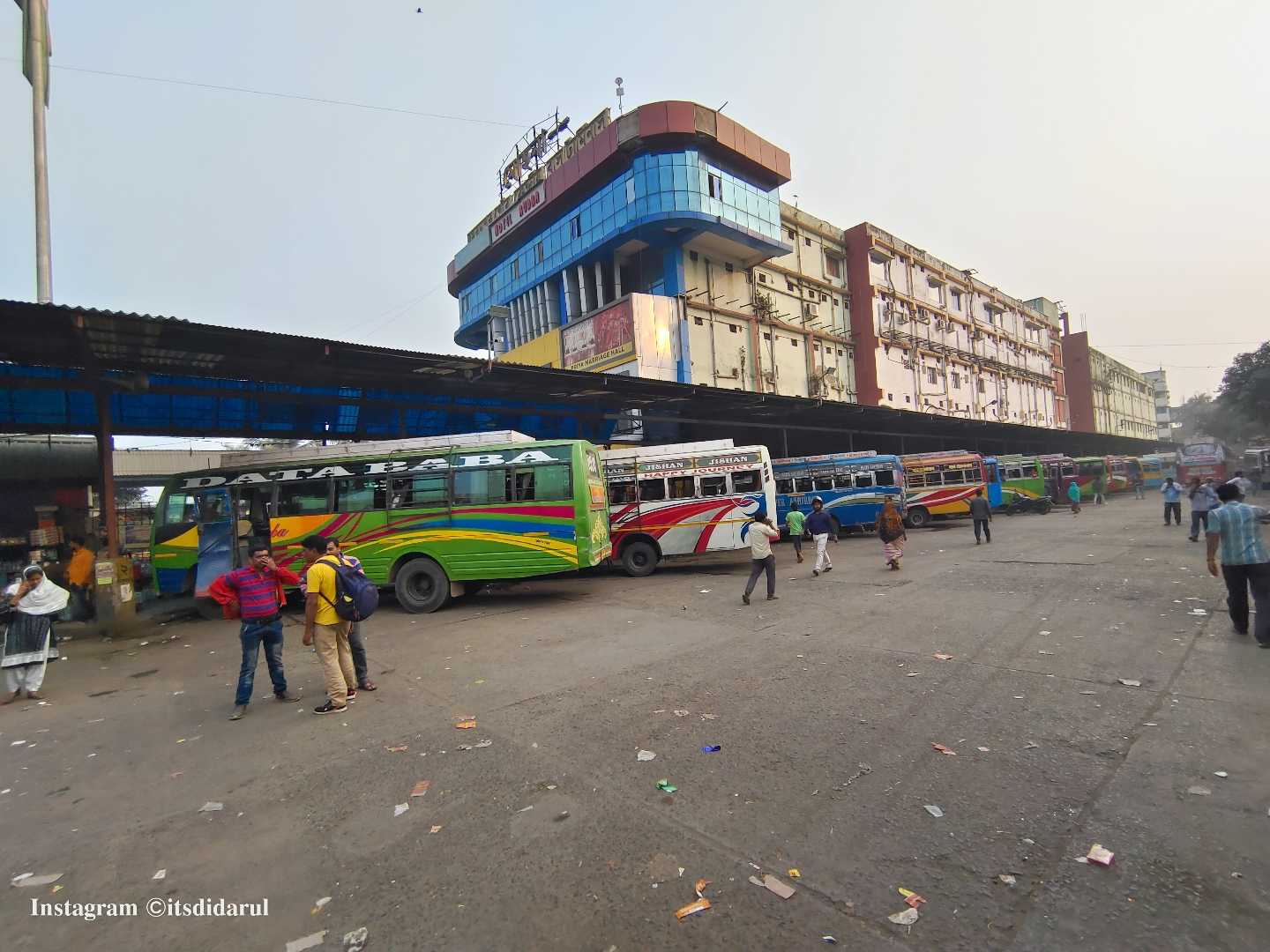 Berhampore Bus Stand, Murshidabad, West Bengal 