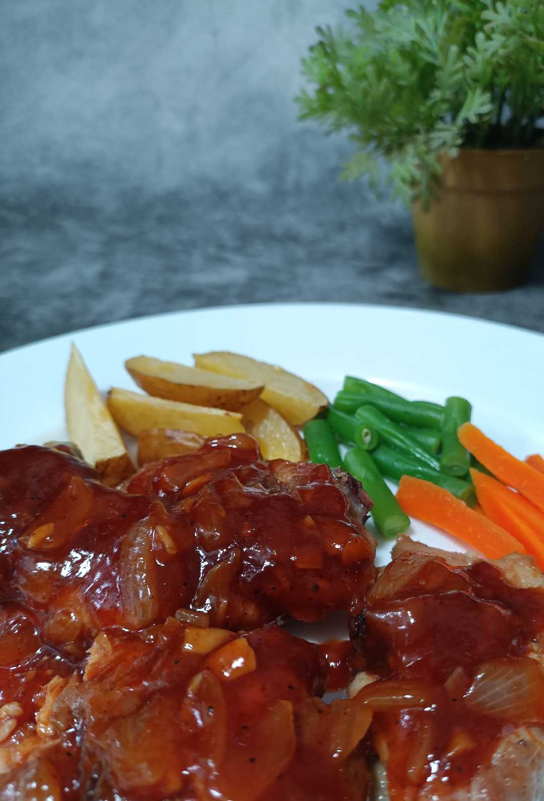 steak ayam homemade