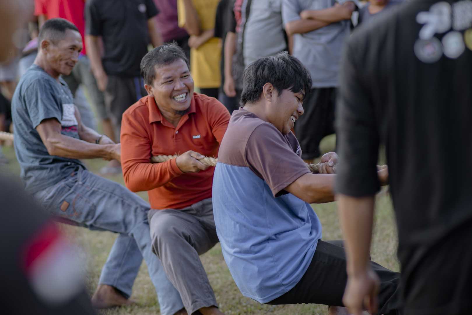 moment 17 agustus, tarik tambang