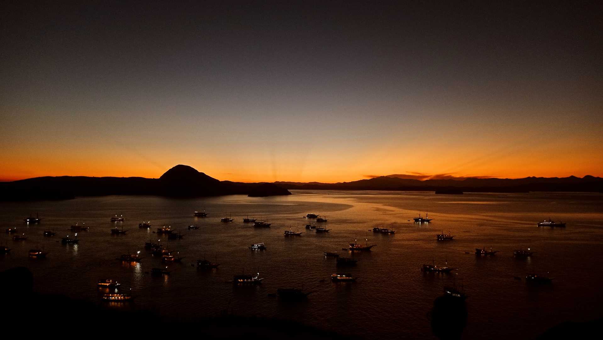 Sunrise at Padar Island