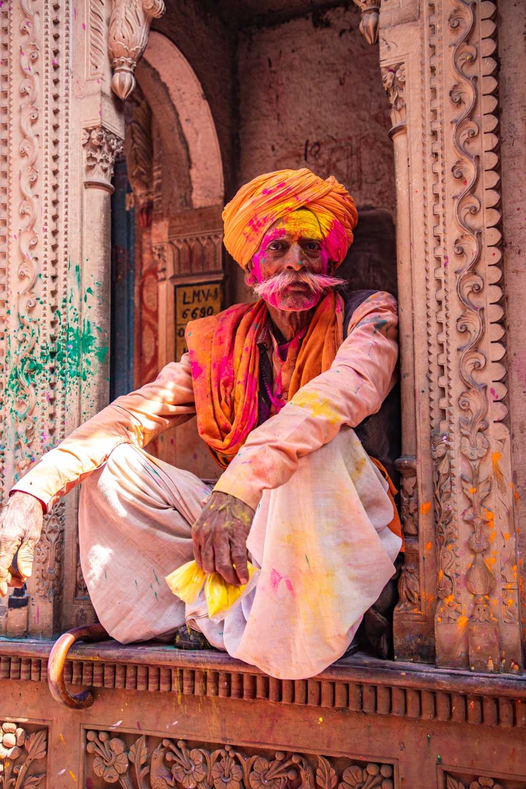 Faces of colors