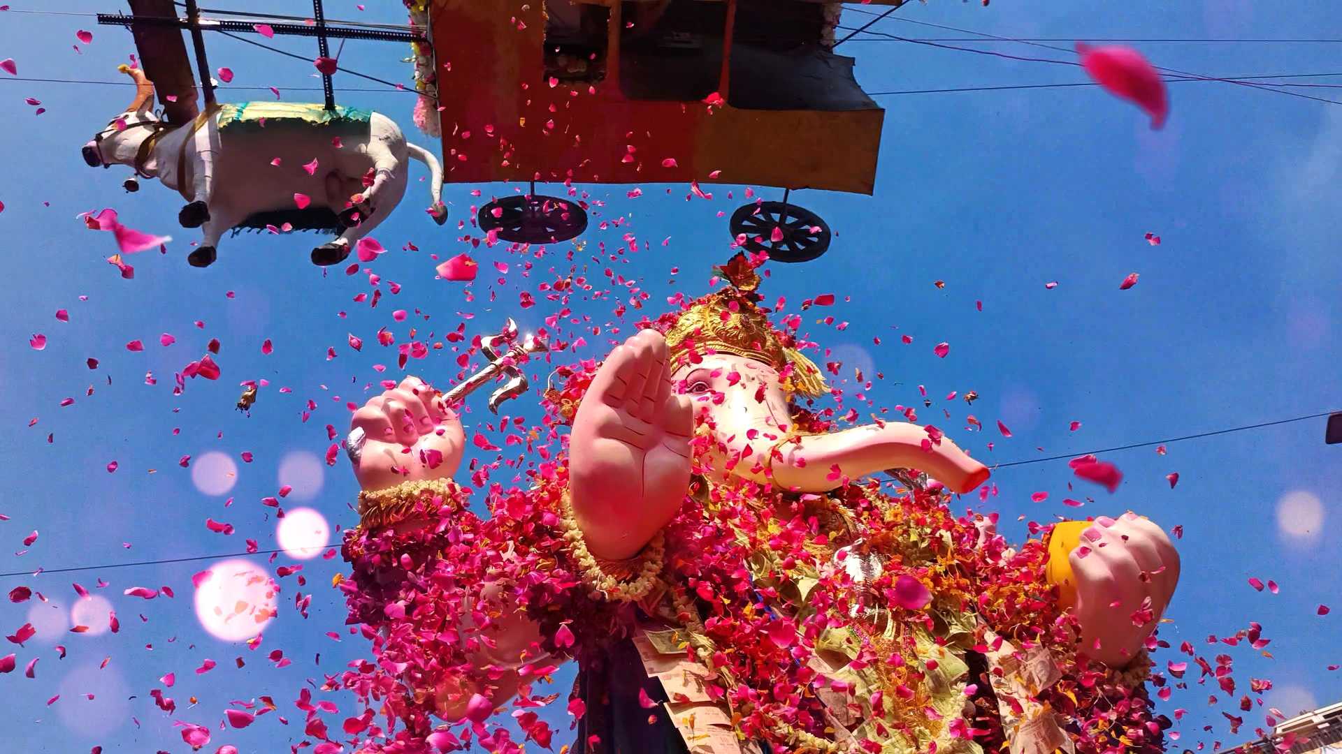 Mumbai's ganesh visarjan sohala 🎉🙇❤️